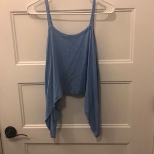 Blue tank top